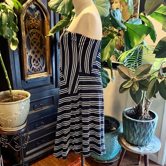 Anthropologie Maeve Moka One Shoulder Knit Dress - Picture 11 of 16